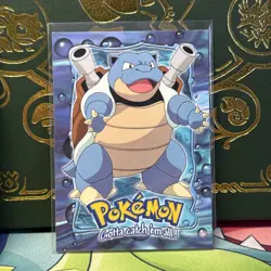 NEW Topps Pokemon E9 of 12 Blastoise Evolution Card, 1999, NM - Image 5