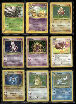 Vtg Pokemon Card Collection Lot Base Set 1st Edition Promo Binder Holo WOTC - Image 1