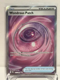 Pokemon TCG Perfect Order Wondrous Patch 117/088 Ultra Rare Full Art Trainer - Image 1