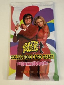 Austin Powers The Spy Who Shagged Me Booster Pack NEW Collectible Card Game CCG - Image 1