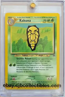 Pokemon KAKUNA 41/75 Neo Discovery - Near Mint 🍒 - Image 1