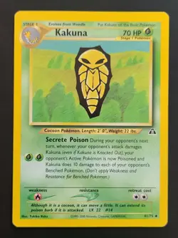 Pokemon KAKUNA 41/75 Neo Discovery - Near Mint 🍒 - Image 4