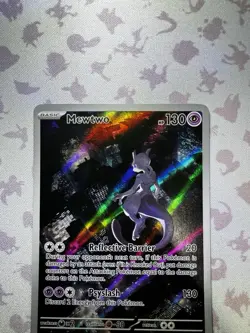 Pokemon Mewtwo 052 SV: Scarlet & Violet Promo Full Art Holo 2023 - Image 2