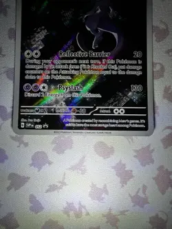 Pokemon Mewtwo 052 SV: Scarlet & Violet Promo Full Art Holo 2023 - Image 3