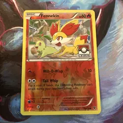 Fennekin - 10/124 - Pokemon League Promo - Reverse Holo - Pokemon TCG - Image 1