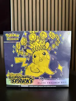 Pokemon Center Surging Sparks Elite Trainer Box ETB (New & Sealed) - Image 1