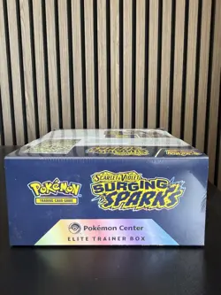 Pokemon Center Surging Sparks Elite Trainer Box ETB (New & Sealed) - Image 4