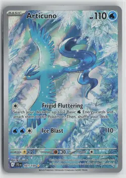 Articuno 161/159 Illustration Rare Journey Together Pokemon NM - Image 1