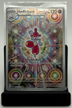 Pokemon TCG Medicham #241/217 Illustration Rare Full Art 2026 Ascended Heroes NM - Image 1