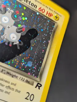 Rare Pokemon TCG Dark Magneton 11/82 Team Rocket 1st Edition Holo Rare 🌀Swirl - Image 3
