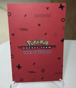 Pokemon Trainer Jessie Cracked Ice Holo Rocket Team Card Database Set Peru - Image 2