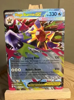 Mega Starmie ex 021/088 Me03: Pokemon Perfect Order Holo - Image 1