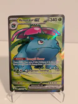 Venusaur ex 182/165 Pokemon TCG SV: Scarlet & Violet 151 NM - Image 1