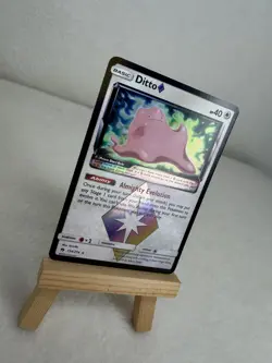 Pokemon TCG Ditto Prism Star Holo SM-Lost Thunder Prism Rare 154/214 NM/Mint - Image 2