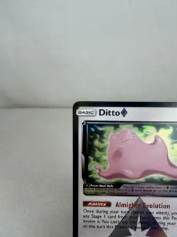 Pokemon TCG Ditto Prism Star Holo SM-Lost Thunder Prism Rare 154/214 NM/Mint - Image 4