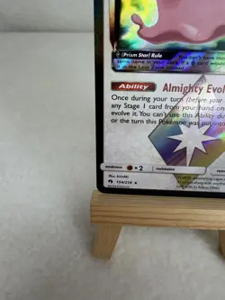 Pokemon TCG Ditto Prism Star Holo SM-Lost Thunder Prism Rare 154/214 NM/Mint - Image 5