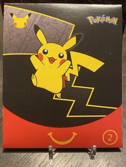 McDonald’s Pokemon 25th Anniversary Promo Booster Pack 2021 SEALED Pokemon TCG - Image 1