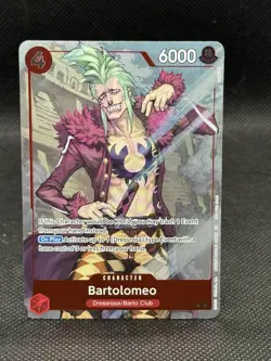 One Piece Bartolomeo (Dash Pack) OP15-014 Rare Adventure on Kami's Island - Image 1