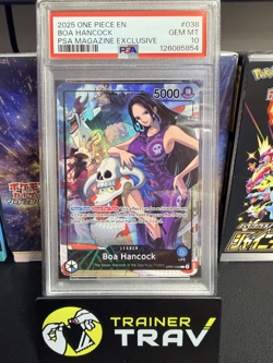 PSA 10 2025 One Piece Boa Hancock PSA Magazine Exclusive #038 - Image 1