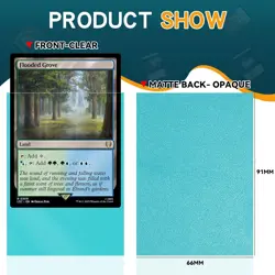 300PS Trading Card Sleeves for Standard Cards，Plastic Card Sleeves Fit - Image 2