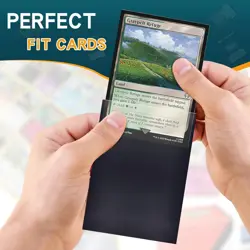 300PS Trading Card Sleeves for Standard Cards，Plastic Card Sleeves Fit - Image 3