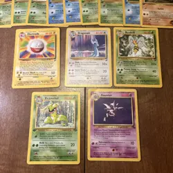 Pokemon Bulk Wotc 65 Card Vintage Lot 1st Edition Rare Shadowless - Image 2