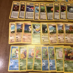 Pokemon Bulk Wotc 65 Card Vintage Lot 1st Edition Rare Shadowless - Image 3