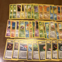 Pokemon Bulk Wotc 65 Card Vintage Lot 1st Edition Rare Shadowless - Image 5
