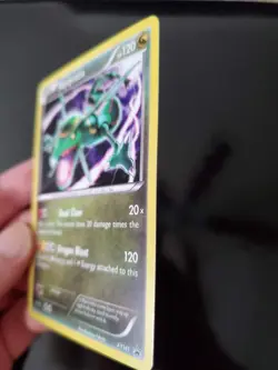 Rayquaza XY141 Holo Pokemon TCG XY Black Star Promo Card Near Mint NM - Image 4