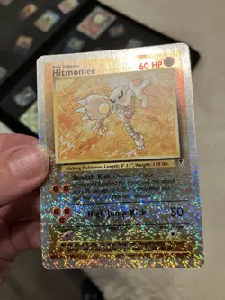 Hitmonlee 13/110 Legendary Collection 2002 Reverse Holo Pokemon Card TCG - LP-NM - Image 1