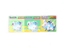 Pokemon Bros GB Pocket Mini Card Nidoran × 2 (1 Holo) Nidorina Vintage Japan - Image 1