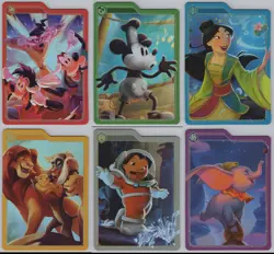 Disney Lorcana - Fabled - Foil Card Dividers - Full Set - Image 1