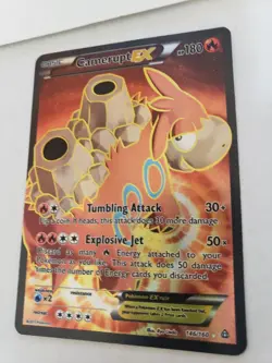 Camerupt EX 146/160 - XY Primal Clash Full Art Ultra Rare Holo Pokemon Card NM - Image 2