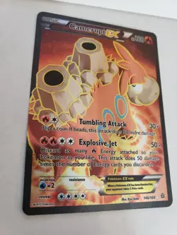 Camerupt EX 146/160 - XY Primal Clash Full Art Ultra Rare Holo Pokemon Card NM - Image 3