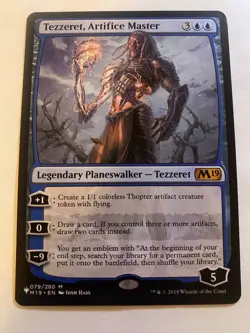 Tezzeret, Artifice Master - 079/280 - Regular Mythic - Core Set - MTG - NM - Image 1