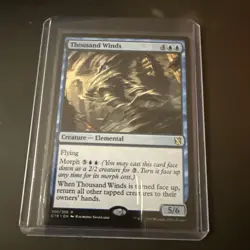 x1 Thousand Winds 100/302 Commander 2019 MTG Magic The Gathering Near Mint - Image 1