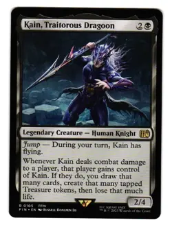 2025 Magic MTG Kain, Traitorous Dragoon FINAL FANTASY 105 NM Normal - Image 1