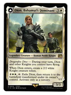 2025 Magic MTG Dion, Bahamut's Dominant FINAL FANTASY 16 NM Normal - Image 1