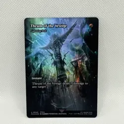 MTG - Thrum of the Vestige - Lightning Bolt (Showcase) Final Fantasy: Foil NM - Image 1