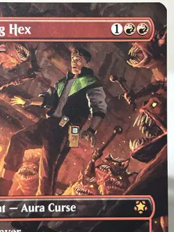 MTG: Maddening Hex (Borderless) Special Guests Regular Red Enchantment Mythic - Image 2
