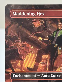 MTG: Maddening Hex (Borderless) Special Guests Regular Red Enchantment Mythic - Image 3
