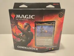 MTG Commander Legend - Arm for Battle - Factory Sealed Deck - Image 1