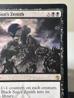 MTG: Black Sun's Zenith : Mirrodin Besieged Regular Black Rare Sorcery - Image 3