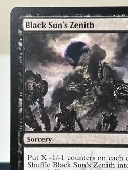 MTG: Black Sun's Zenith : Mirrodin Besieged Regular Black Rare Sorcery - Image 4