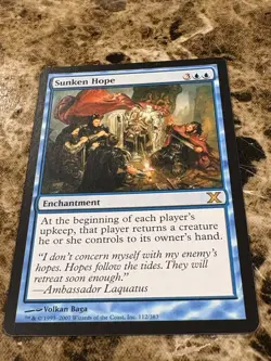SUNKEN HOPE Magic the Gathering MTG 10th Edition - Image 1