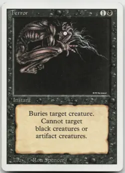 MTG Terror C Revised Edition LP - Image 1