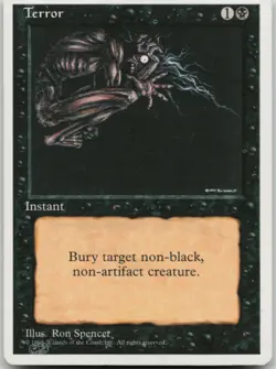 MTG Terror C Fourth Edition LP - Image 1