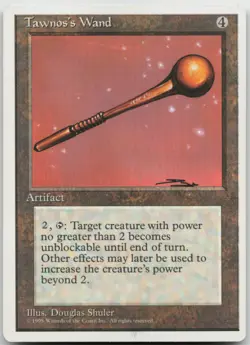 MTG Tawnos's Wand U Fourth Edition LP - Image 1