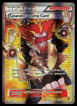 Pokemon Card - Lysandre's Trump Card Phantom Forces 118/119 Rare Ultra 2014 - Image 1