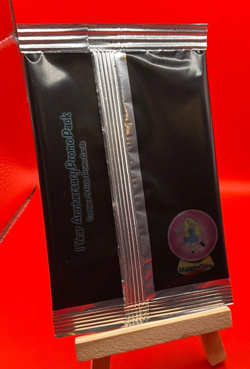 Psychedelica CCG TCG 👀SEALED 1YR ANNIVERSARY PROMO PACK👀 3 HOLO PROMO CARDS! - Image 2